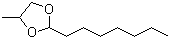 2-Heptyl-4-methyl-1,3-dioxolane molecular structure (CAS 74094-61-4)