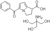Ketorolac tris salt molecular structure (CAS 74103-07-4)