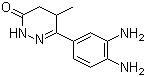 6-(3,4-Diaminophenyl)-4,5-dihydro-5-methyl-3(2H)-pyridazinone molecular structure (CAS 74150-02-0)