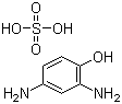2,4-二氨基苯酚硫酸盐分子结构 (CAS 74283-34-4)