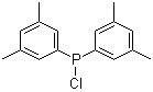 structure of CAS# 74289-57-9, Bis(3,5-dimethylphenyl)chlorophosphine;Bis(3,5-dimethylphenyl)phosphine chloride; Bis(3,5-dimethylphenyl)phosphinous chloride; Chlorobis(3,5-dimethylphenyl)phosphine