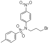 N-(3-Bromopropyl)-4-methyl-N-(4-nitrophenyl)benzenesulfonamide molecular structure (CAS 743-28-2)