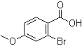 2-Bromo-4-methoxybenzoic acid molecular structure (CAS 74317-85-4)