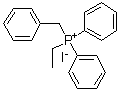 乙基二苯基(苄基)鏻碘化物分子结构 (CAS 74339-30-3)