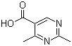 2,4-二甲基嘧啶-5-甲酸分子结构 (CAS 74356-36-8)