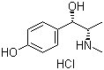4-羟基盐酸麻黄碱分子结构 (CAS 7437-54-9)