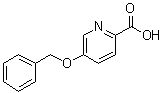 5-苄氧基-2-吡啶羧酸分子结构 (CAS 74386-55-3)