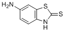 6-氨基-2-巯基苯并噻唑分子结构 (CAS 7442-07-1)