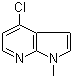 structure of CAS# 74420-05-6, 4-Chloro-1-methyl-7-azaindole;4-Chloro-1-methyl-1H-pyrrolo[2,3-b]pyridine