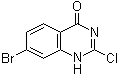 7-Bromo-2-chloro-4(1H)-quinazolinone molecular structure (CAS 744229-27-4)