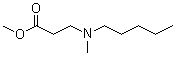 N-Methyl-N-pentyl-beta-alanine methyl ester molecular structure (CAS 744266-99-7)