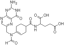 Anhydro leucovorin molecular structure (CAS 7444-29-3)
