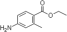 structure of CAS# 74450-59-2, 4-Amino-2-methylbenzoic acid ethyl ester