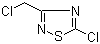 5-Chloro-3-chloromethyl-[1,2,4]thiadiazole molecular structure (CAS 74461-64-6)