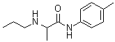 N-(4-Methylphenyl)-2-(propylamino)propanamide molecular structure (CAS 744961-76-0)