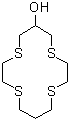 1,4,8,11-Tetrathiacyclotetradecan-6-ol molecular structure (CAS 74515-42-7)