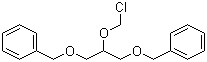 1,3-二苄氧基-2-(氯甲氧基)丙烷分子结构 (CAS 74564-16-2)