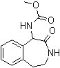(2,3,4,5-Tetrahydro-2-oxo-1H-3-benzazepin-1-yl)carbamic acid methyl ester molecular structure (CAS 74581-23-0)