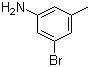 3-Bromo-5-methylaniline molecular structure (CAS 74586-53-1)