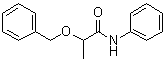 N-Phenyl-2-(phenylmethoxy)propanamide molecular structure (CAS 7462-58-0)