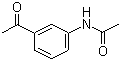 structure of CAS# 7463-31-2, 3'-Acetamidoacetophenone;3'-Acetamido acetophenone; 3'-(N-Acetylamino)acetophenone