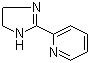structure of CAS# 7471-05-8, 2-(4,5-Dihydro-1H-imidazol-2-yl)pyridine;4,5-Dihydro-2-(pyridin-2-yl)-1H-imidazole; NSC 403538