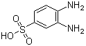 3,4-Diaminobenzenesulfonic acid molecular structure (CAS 7474-78-4)