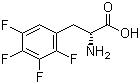 2,3,4,5-四氟-D-苯丙氨酸分子结构 (CAS 747405-49-8)