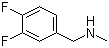 3,4-Difluoro-N-methylbenzenemethanamine molecular structure (CAS 748124-46-1)