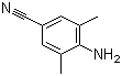 structure of CAS# 74896-24-5, 4-Amino-3,5-dimethylbenzonitrile