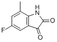structure of CAS# 749240-57-1, 5-Fluoro-7-methyl isatin