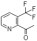 2-Acetyl-3-trifluoromethylpyridine molecular structure (CAS 749257-78-1)