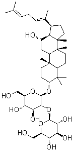 Ginsenoside Rg31 molecular structure (CAS 74964-14-0)