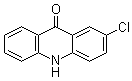 2-氯吖啶-9(10H)-酮分子结构 (CAS 7497-52-1)