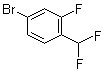 1-Bromo-3-fluoro-4-difluoromethylbenzene molecular structure (CAS 749932-17-0)