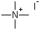 structure of CAS# 75-58-1, Tetramethylammonium iodide;N,N,N-Trimethylmethanaminium iodide