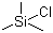 Chlorotrimethylsilane molecular structure (CAS 75-77-4)