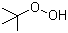 tert-Butyl hydroperoxide molecular structure (CAS 75-91-2)