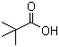 structure of CAS# 75-98-9, Pivalic acid;Trimethylacetic acid; 2,2-Dimethylpropanoic acid; Neopentanoic acid