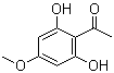 structure of CAS# 7507-89-3, 4-O-Methylphloroacetophenone;2',6'-Dihydroxy-4'-methoxyacetophenone; NSC 401443