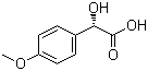 L-4-Methoxymandelic acid molecular structure (CAS 75172-66-6)