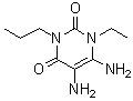 5,6-Diamino-1-ethyl-3-propyl-2,4(1H,3H)-pyrimidinedione molecular structure (CAS 752222-81-4)