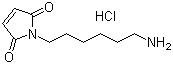 结构式 CAS# 75238-09-4, N-(6-氨基己基)马来酰亚胺盐酸盐
