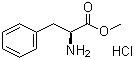 structure of CAS# 7524-50-7, Methyl L-phenylalaninate hydrochloride;L-Phenylalanine methyl ester hydrochloride