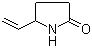 structure of CAS# 7529-16-0, 5-Vinylpyrrolidone;5-Ethenylpyrrolidin-2-one