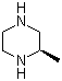 结构式 CAS# 75336-86-6, (R)-(-)-2-甲基哌嗪; R-左旋-2-甲基哌嗪