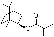 甲基丙烯酸异冰片酯分子结构 (CAS 7534-94-3)