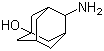 1-羟基-4-氨基金刚烷分子结构 (CAS 75375-89-2)