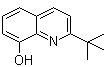 2-(1,1-Dimethylethyl)-8-quinolinol molecular structure (CAS 75457-22-6)