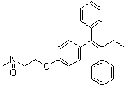 Tamoxifen N-oxide molecular structure (CAS 75504-34-6)
